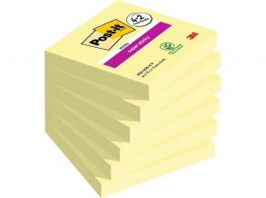 Post-it Super Sticky kanári sárga 76x76mm 90lapos 4+2db jegyzettömb