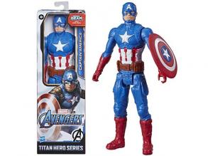 Bosszúállók Titan Hero: Amerika kapitány 30cm-es játékfigura - Hasbro