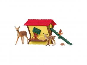 Schleich FARM WORLD Erdei állatok etetése 42658