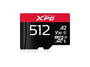 ADATA 512GB SD micro XPG (SDXC Class 10 UHS-I) (AUSDX512GUI3XPGA2-R) gamer memória kártya