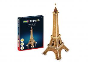 Revell 3D puzzle építőkészlet - Eiffel-torony, 14x14x34 cm