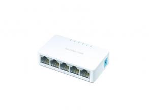 Mercusys MS105 5 port 10/100Mbps nem menedzselhető asztali Switch