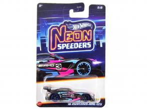 Hot Wheels: Neon Speeders '16 Mercedes AMG GT3 kisautó 1/64 - Mattel