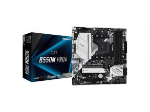 ASRock B550M PRO4 AMD B550 SocketAM4 mATX alaplap