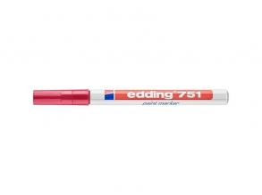 Edding 751 1-2mm piros lakkmarker