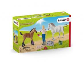 Schleich: Orvoslátogatás kancánál és csikónál