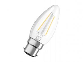 LED CLB25 2.5W 827 FILCL B22D P LED izzó