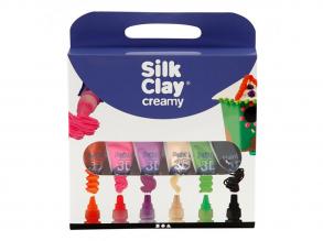 Silk Clay Creamy gyurma extra színek, 6x35ml