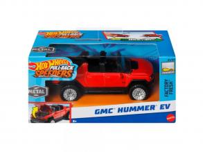 Hot Wheels: Pull-Back Speeders GMC Hummer EV hátrahúzható fém kisautó modell