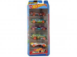 Hot Wheels: Action 5db-os kisautó modell szett - Mattel