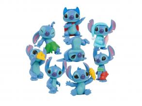 Disney Stitch - készlet 8 játékfigurával