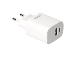 AVAX CH320 SPEEDY Hálózati fali töltő USB + Type C, 20W