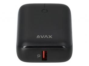 AVAX PB105B MINI 10000mAh Type C/PD 20W+QC 22.5W gyorstöltő fekete power bank