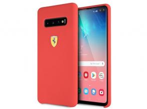 Ferrari Samsung S10 Plus SF szilikon piros tok