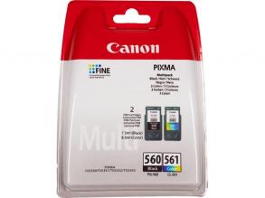 Canon PG-560Bk Fekete + CL-561 színes Multipack tintapatron