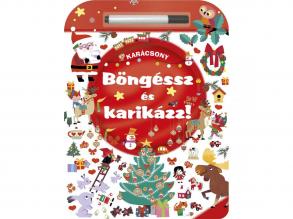 Böngéssz és karikázz! foglalkoztató könyv - Karácsony