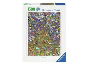 Színes halak puzzle, 1500 darabos