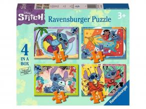 Puzzle 4in1 - Stitch