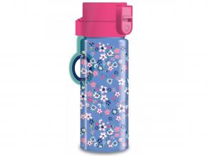 Ars Una: Pearl Blossom Blue virágos BPA mentes kulacs 475ml