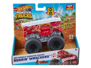 Hot Wheels Monster Trucks: Roarin' Wreckers kisautó fény és hangeffektekkel 1/43 - Mattel