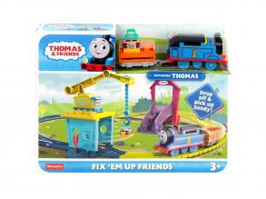 Fisher-Price: Thomas és barátai pályaszett Sandivel és Carlyval - Mattel