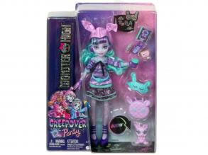 Monster High: Creepover Party Twyla baba kiegészítokkel - Mattel