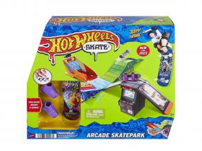 Hot Wheels: Arcade Fingerboard játékszett - Mattel