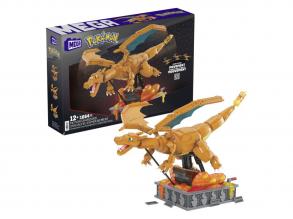 Mega Construx Pokémon építő készlet Motion Charizard