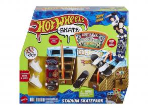 Hot Wheels: Stadium Fingerboard játékszett - Mattel