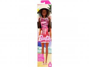 Barbie Chic divatbaba rózsaszín Barbie ruhában - Mattel