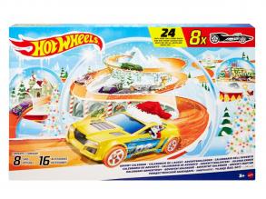 Adventi naptár Hot Wheels