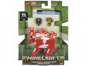 Minecraft: Mooshroom 8cm-es akciófigura kiegészítokkel - Mattel