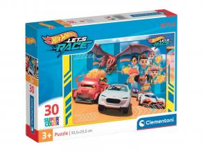 Hotwheels 30 db-os Supercolor puzzle - Clementoni