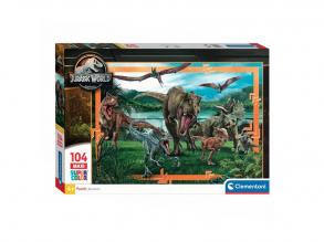 Clementoni Puzzle Super Colour Maxi Jurassic World, 104 darab.