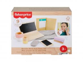 Fisher Price: Wood fa Home office játékszett - Mattel