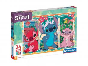 Disney Stitch 24 db-os maxi supercolor puzzle - Clementoni