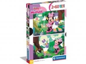 Disney Minnie egér 2x60db-os supercolor puzzle - Clementoni