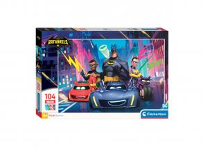 Clementoni Puzzle Super Colour Maxi, Batwheels, 104 darab.