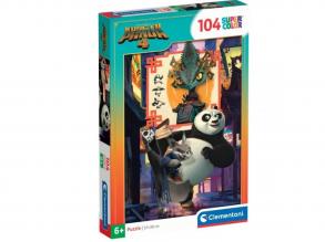 Kung Fu Panda 104db-os Supercolor puzzle - Clementoni