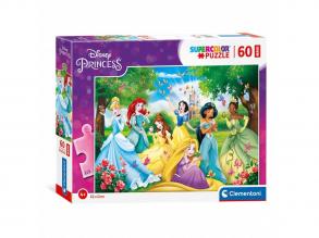 Clementoni maxi puzzle - Disney Hercegnők, 60 darabos