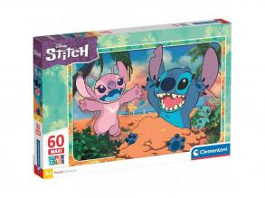 Disney Stitch 60 db-os maxi supercolor puzzle - Clementoni