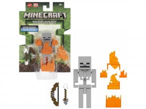 Minecraft: Skeleton csontváz karakter figura szett - Mattel