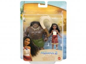 Disney Hercegnők: Vaiana 2 - Vaiana és Maui figura játékszett - Mattel