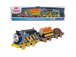 Thomas kedvenc pillanatok: Thomas a gőzmozdony és Terence a traktor motorizált vonatszett - Mattel