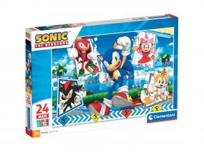 Sonic 24 db-os maxi supercolor puzzle - Clementoni