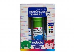 Nebulo: Kenofejes tempera készlet 6x45ml