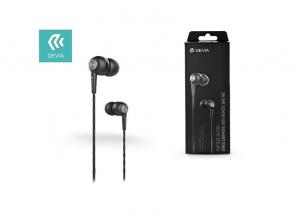 Devia ST310430 Kintone Eco fekete fülhallgató headset