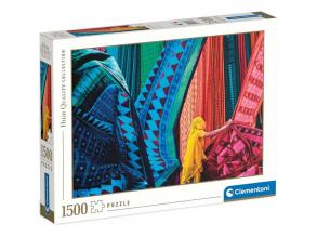 Színes szövetek HQC 1500 db-os puzzle - Clementoni