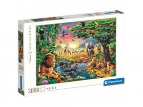 Találkozás Afrikában HQC 2000 db-os puzzle - Clementoni