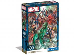 Marvel hosök harca 500 db-os puzzle - Clementoni